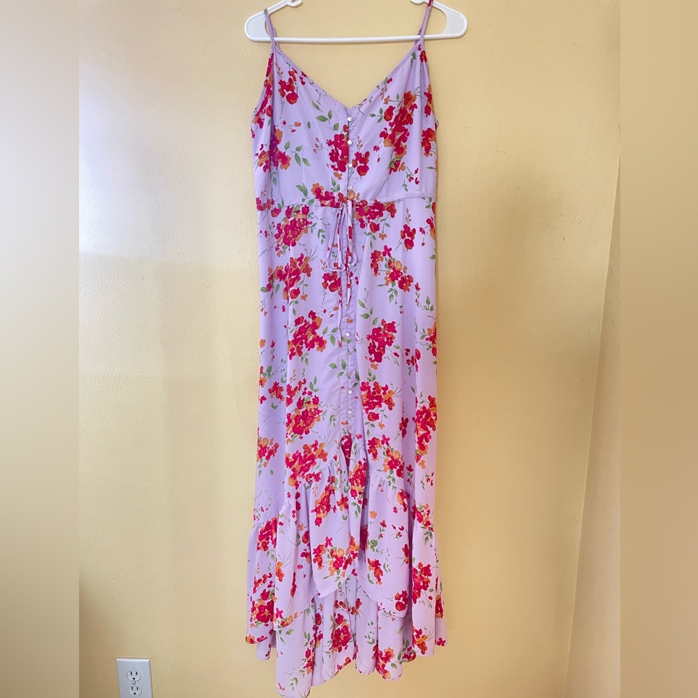 Nanette Lepore Floral Maxi Dress Sz-8